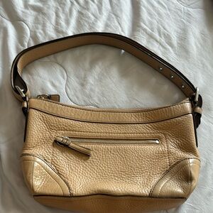 Vintage Coach Shoulder Bag Y2K Leather.